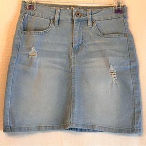 YMI GIRL DENIM SKIRT (sz 10)